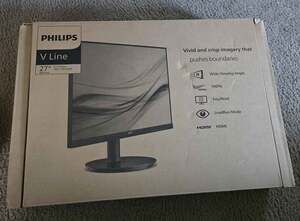 Philips 27 inch Frameless Full HD (1920 x 1080) 100Hz Monitor, VESA, HDMI x 1